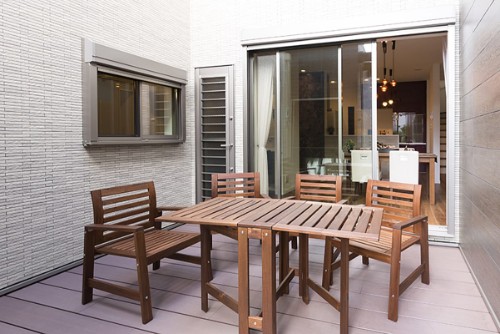 泉北ホームの注文住宅「ワイワイと楽しめるウッドデッキ」