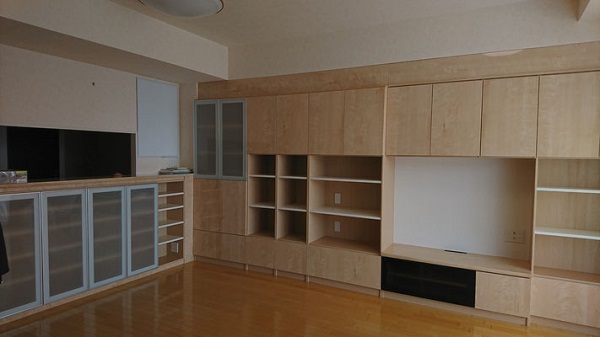 タクミ建設の注文住宅「壁面収納をたっぷりと設けたお部屋」